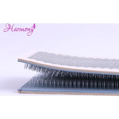 2pcs Hair Drawing Mat pu Skin Pad Holder for bulk brazilian hair extension styling tools Free shipping