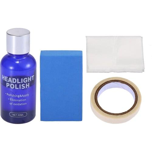Uxcell 30ml Car Headlight Repair Fluid Kit Scratch Remove Repair Agent Headlight Polishing Refurbishment Coating