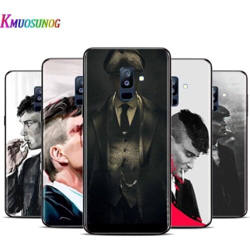 Gangster Tommy Shelby For Samsung Galaxy A3 A5 A6 A7 A8 A9 A6S A8S A9S Star Plus 2016 2017 2018 Black Phone Case