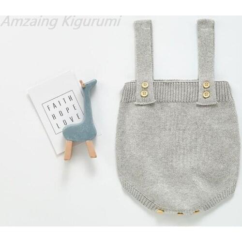 Kids Clothing Summer Baby Boys Jumpsuit Cotton Cute Toddler Girls Clothes Casual Newborn Outfits Solid Children Suspenders