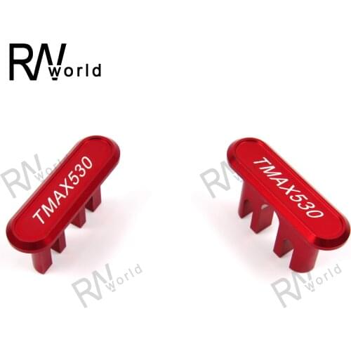 For YAMAHA T-MAX 530 2013-2018 2014 2015 2016 2017 TMAX530 Tmax 1 Pair Motorcycle CNC Adapter Mirror Hole Cap Cover Accessories