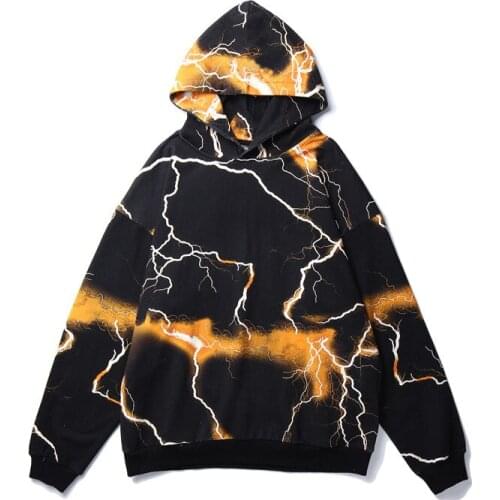 Printed Hoodie Mens Hoodie Street Wear Mens Hip Hop Fashion Punk Rock Casual Hoodie Harajuku Top