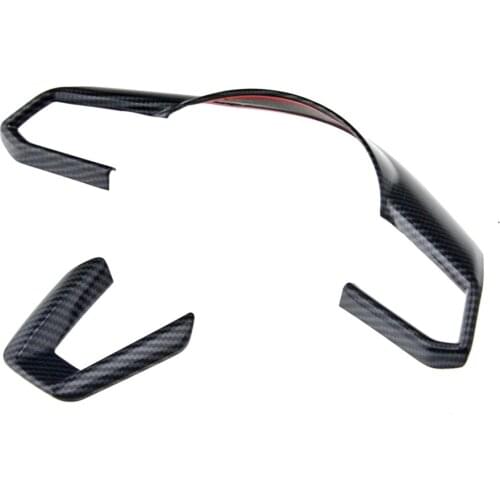 For Mazda M2 Demio M3 M6 CX-3 CX-5 CX5 CX-4 CX8 CX-9 Axela ATENZA 2017 - 2020 2021 Steering Wheel Sticker Cover Accessories