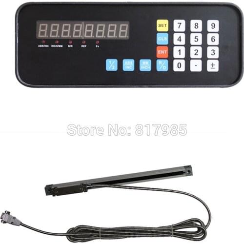 One axis dro single axis digital readout with linear glass scale