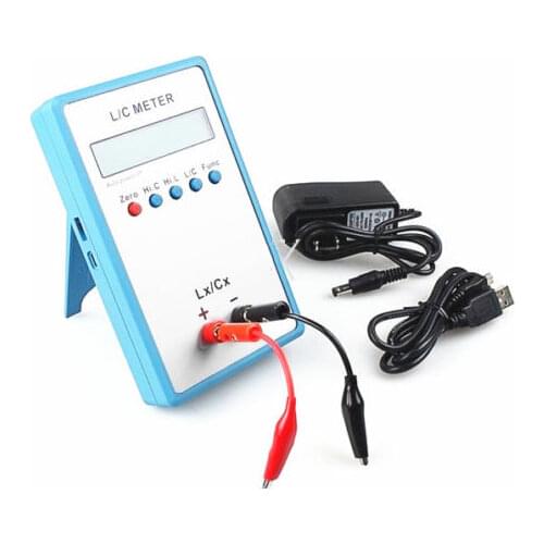 Handheld Capacitance Inductance L/C Meter LCR LC200A Multimeter Electric Bridge