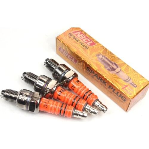 3pcs/set Spark Plug A7TC A7TJC 3 Electrode GY6 50cc-125cc Moped Scooter ATV Quads Replament Repair Tool Parts