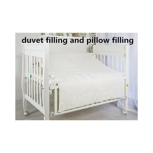 2pcs ,duvet filling and pillow filling