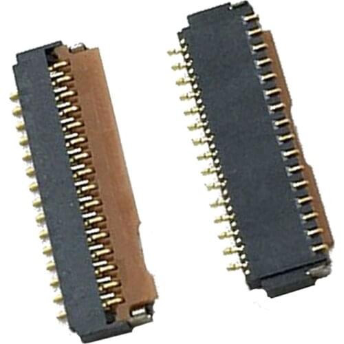 2pcs LCD Display Screen Port Flex Cable FPC Connector for Homtom S9 Plus S9Plus Vernee Plus E PlusE Plug On Board 33pin