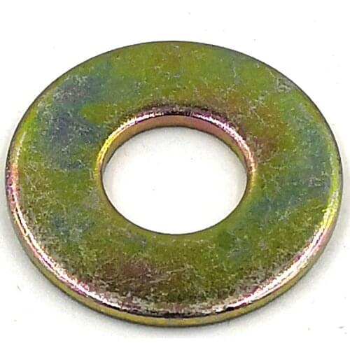 100Pcs DIN125 M3 M4 M5 M6 M8 M16 Color Zinc Carbon Steel Flat Machine Washer Plain Washer Gaskets