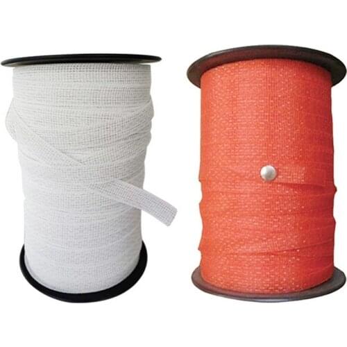 200M Roll Electric Fence Rope Nylon Stainless Steel Conductive Wire Low Resistance for Electronic Fence High Voltage Pulse Line