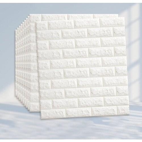 3d Wall Stickers Imitation Brick Bedroom Decoration Waterproof Diy Self-adhesive Wallpaper Living Room Kitchen Tv Background