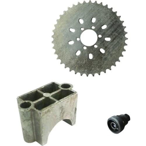 40 Teeth 6 Holes Sprocket&Clutch Gear Puller Fits 66/80cc Engine Motorized Bike