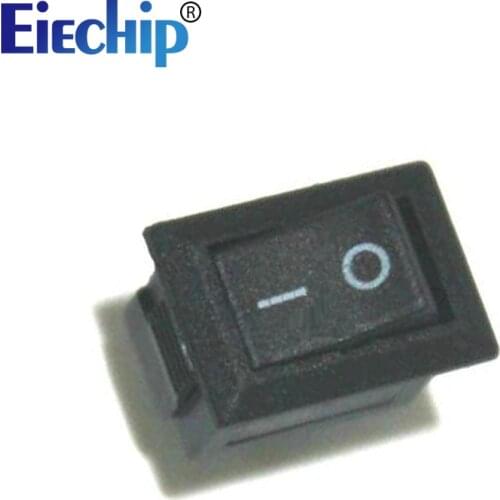 AC 250V 3A 2 Pin ON/OFF I/O SPST Snap in Mini Boat Rocker Switch 10pcs/lot