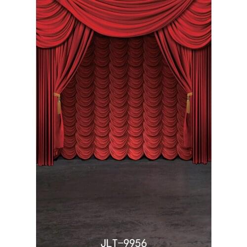 Red Screen Photo Background Festive Photography Backdrops Vinyl Cloth 3D Customize for Photo Studio Prom Graduation Theater