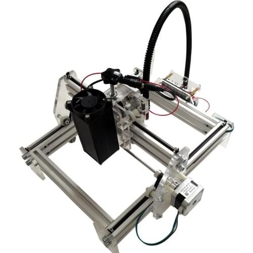 DIY laser engraving machine cutting plotter powerful version 2000mw small micro mini engraving machine carved chapter