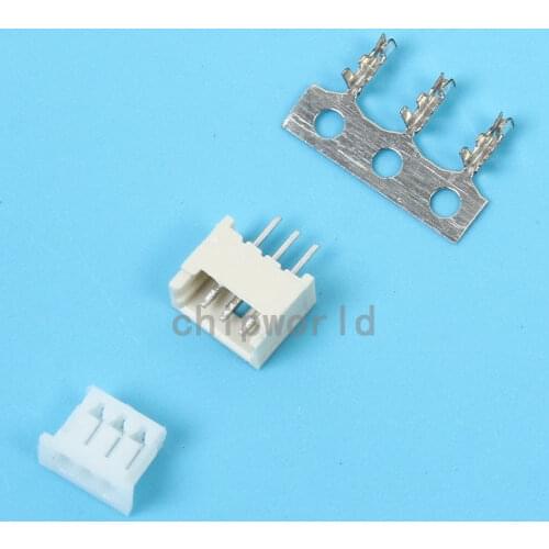 Micro JST 1.25mm T-1 3-Pin Straight Connector Plug Female ,Male x 20 Sets
