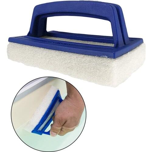 Household Soft Scrubber Spa Cleaning Brush with Handle Pool Step & Corner