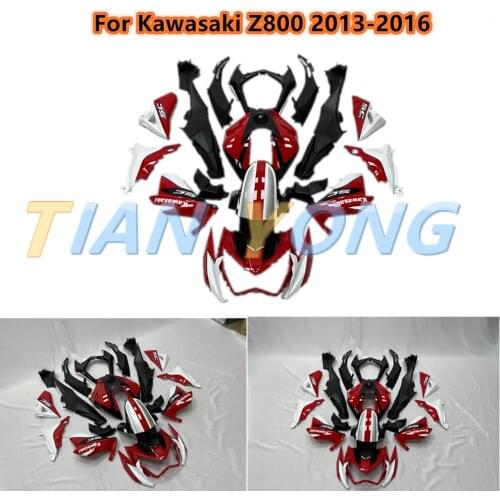 For Kawasaki Z800 2013-2016 Z 800 Z-800 2014 2015 Motorcycle ABS Injection Plastic Body full Shell set guard Plate customizable
