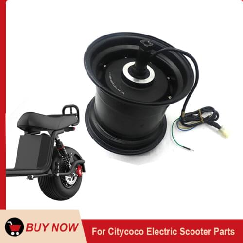 Original 60V Motor 1000W 1500W 2000W Motor Thickened Anti-skid Tubeless Tire Accessory For Citycoco Modified Accessories parts