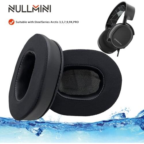 NullMini for SteelSeries Arctis 3,5,7,9,9X,PRO Headphones Replacement Upgraded Cooling Gel Cushions Earpads Sleeve