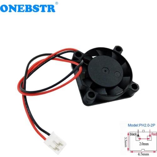 10Pcs/lot 2507 Mini Fan 12VDC Brushless Fan Chipset Heatsink Cooling Cooler 25X25X7mm PH2.0-2Pin Cable length 150mm Freeshipping