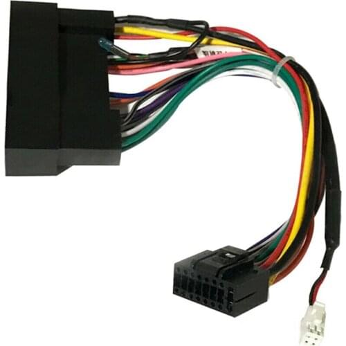 Car Stereo Audio 16 PIN Android Power Wiring Harness Adaptor for KIA Carens K2/K3/K4/K5 Hyundai IX35 Elantra Sonata