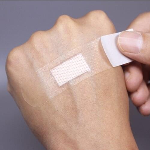 160Pcs/Pack Waterproof Wound Dressing Medical Transparent Sterile Tape for Swimming Bath Wound Care Protect First Aid Kit
