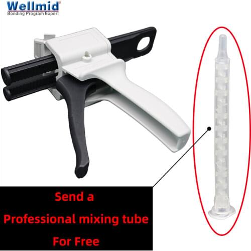 2:1 50Ml AB Epoxy Glue Adhesive Mix Gun Manual Caulking Gun Dispenser for Araldite Glues DIY Hand Tool Cartridge portable Guns