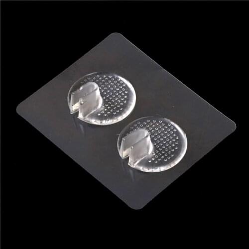 2PCS Soft Silicone Forefoot Pad Flip Flops Pad Transparent Summer Sandals Slippers Cushion Relieve Pain for Shoes Toe Separator