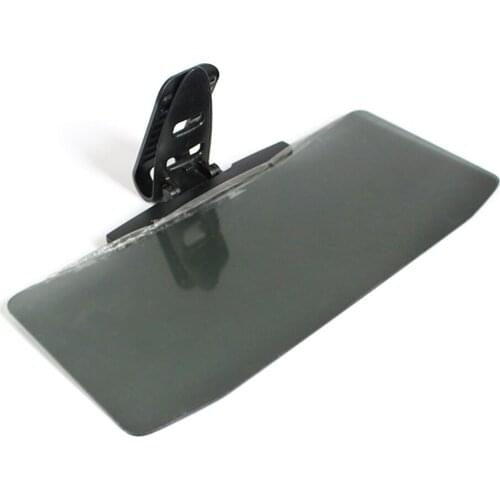 Car Sun Visor Sun Visor Anti-dazzling Goggles Clip-on Driving Vehicle Shield Mirror Auto Anti-Glare Clip-on Shield Sunshades