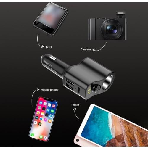 Wireless Compact Over Temperature Protection Type-C Charger for Car