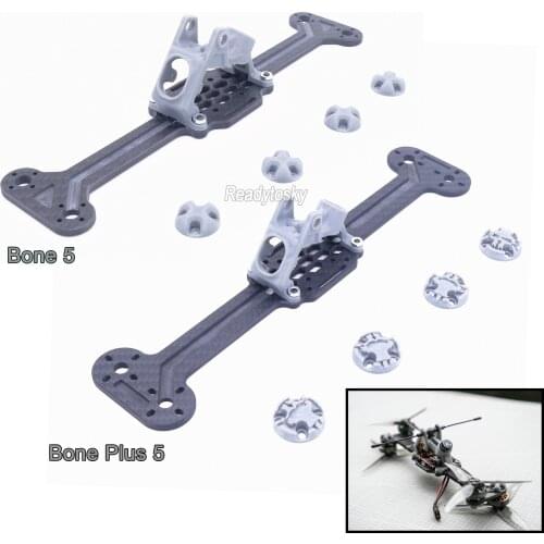 Bone 5inch 208mm / Bone Plus 5inch 230mm Carbon Fiber Frame Unit TPU Parts FPV Drone kit For Brushless Motors 2004 / 2204 / 1506