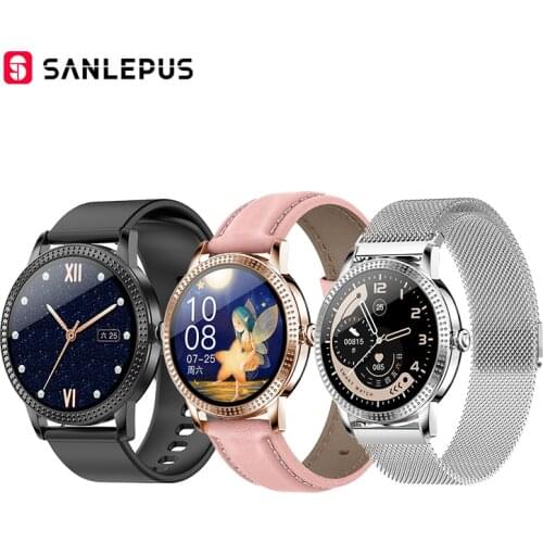 2021 NEW SANLEPUS Fashion Smart Watch Couple Watches Men Womens Smartwatch Sports Fitness Bracelet For Android Apple Xiaomi