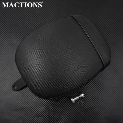 Motorcycle Rear Seat Cushion Passenger Pillion Saddle Pads For Harley Sportster '48 Forty Eight XL 1200X 2010-2016 XL883 XL1200