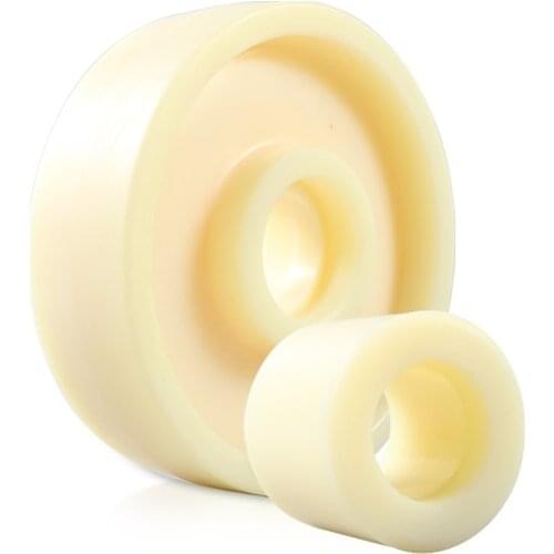 Manual hydraulic fork wheel accessories, truck casters, trolley nylon wheels