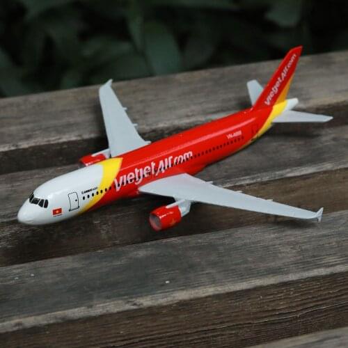 Vietnam Airlines 320 Airplane Diecast Aircraft Model 6" Metal Plane Aeroplane Home Office Decor Mini Moto Toys for Children