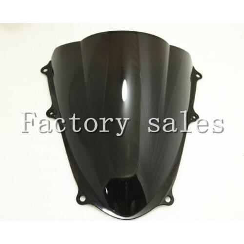 For Suzuki GSXR1000R K9 2009 2010 2011 2012 2013 2014 2015 2016 Black Windshield WindScreen Double Bubble 1000R GSXR 1000 GSX-R