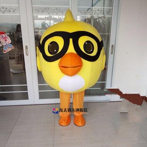 Yellow Chicken Mascot Costume Gift for Halloween party Fancy Dress Christmas Cosplay for Halloween party event mascot costume