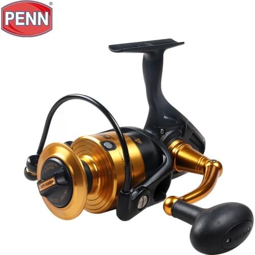 100% Original PENN SPINFISHER V SSV 3500-10500 Big Sea Saltwater Boat Fishing Wheel 5+1 BB With Full Metal Body Spinning Reel