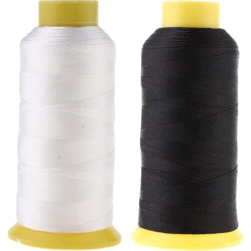 2 Roll 210D Strong Bonded Nylon Sewing Thread Spool for Canvas Beading Leather Sewing Accessories
