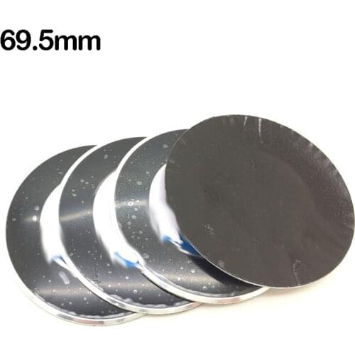 40pcs wheel center sticker Alloy 69.5mm Emblem Badges Shipping Free