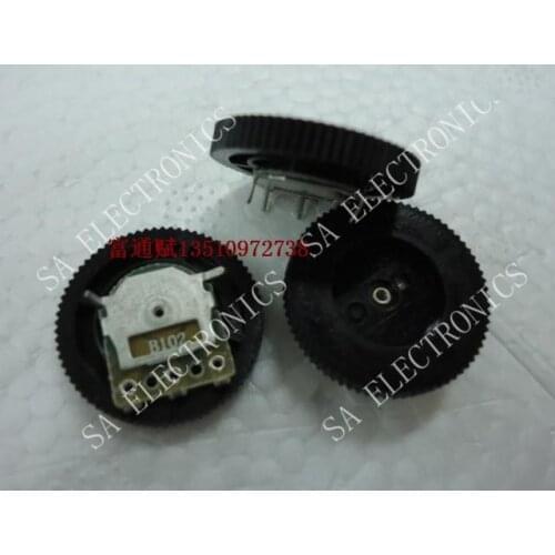 [BELLA]Red crown sale supply pulley wheel adjustable volume potentiometer 20 * 3 single joint B1K B10K B50K --100PCS/LOT