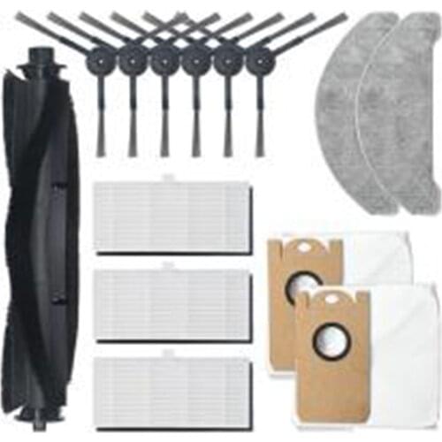 Side Brushes Filters Rags Rolling Brushes Dust Bags Mop Cloth for Viomi S9 Vacuum Cleaner Accessories