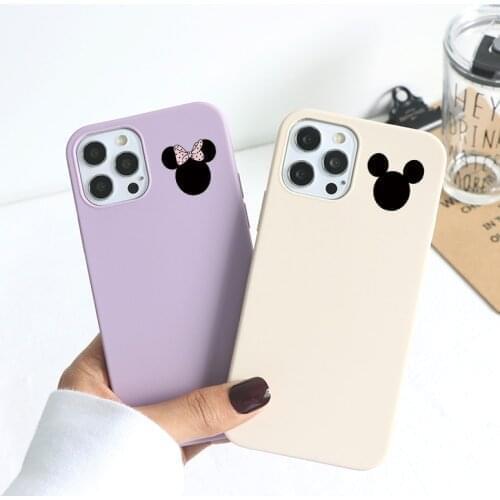 Cartoon Couples Case For Samsung Galaxy A21S A50 A51 A52 A32 A72 A12 A31 A41 A71 A82 A22 S8 S9 S10 S20 FE S21 Plus Ultra Fundas