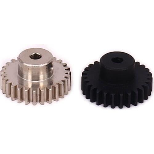 FATJAY 1pc 27T steel pinion gear for RC cars 540 class motor WLtoys A949B A959B A969B A979B K929B upgrade metal parts