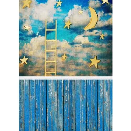 LIFE MAGIC BOX Newborn Baby Shower Backdrops Climb The Clouds Wallpaper Of Photography Backgrounds