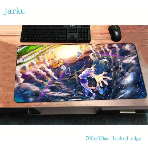 Weathering with you mousepad 700x400x3mm High-end Computer mouse mat gamer gamepad locrkand gaming mousemat desk pad padmouse