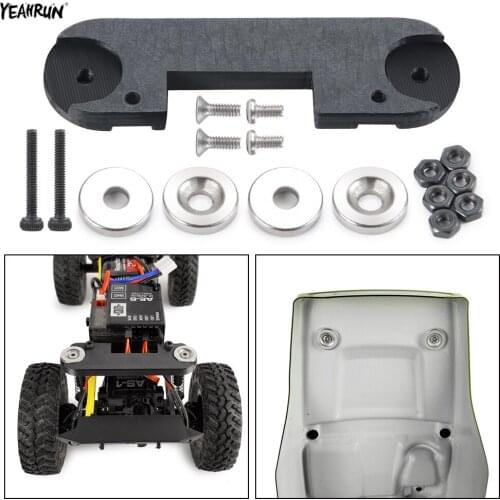 YEAHRUN 1/24 RC Car Invisible Body Post Mount Holder Shell Column For Axial SCX24 90081 RC Crawler Car Upgrade Parts