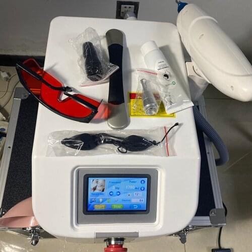 CE Approved 1064nm 532nm 1320nm Q Switched Nd Yag Laser Tattoo Removal Machine with Advanced Nd Yag Laser