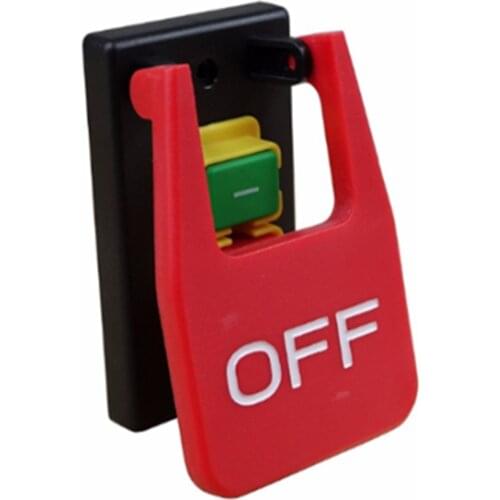 220V-240V 16A 5E4 Table Saws Electromagnetic Pushbutton Switch Paddle Switch KJD17B-16